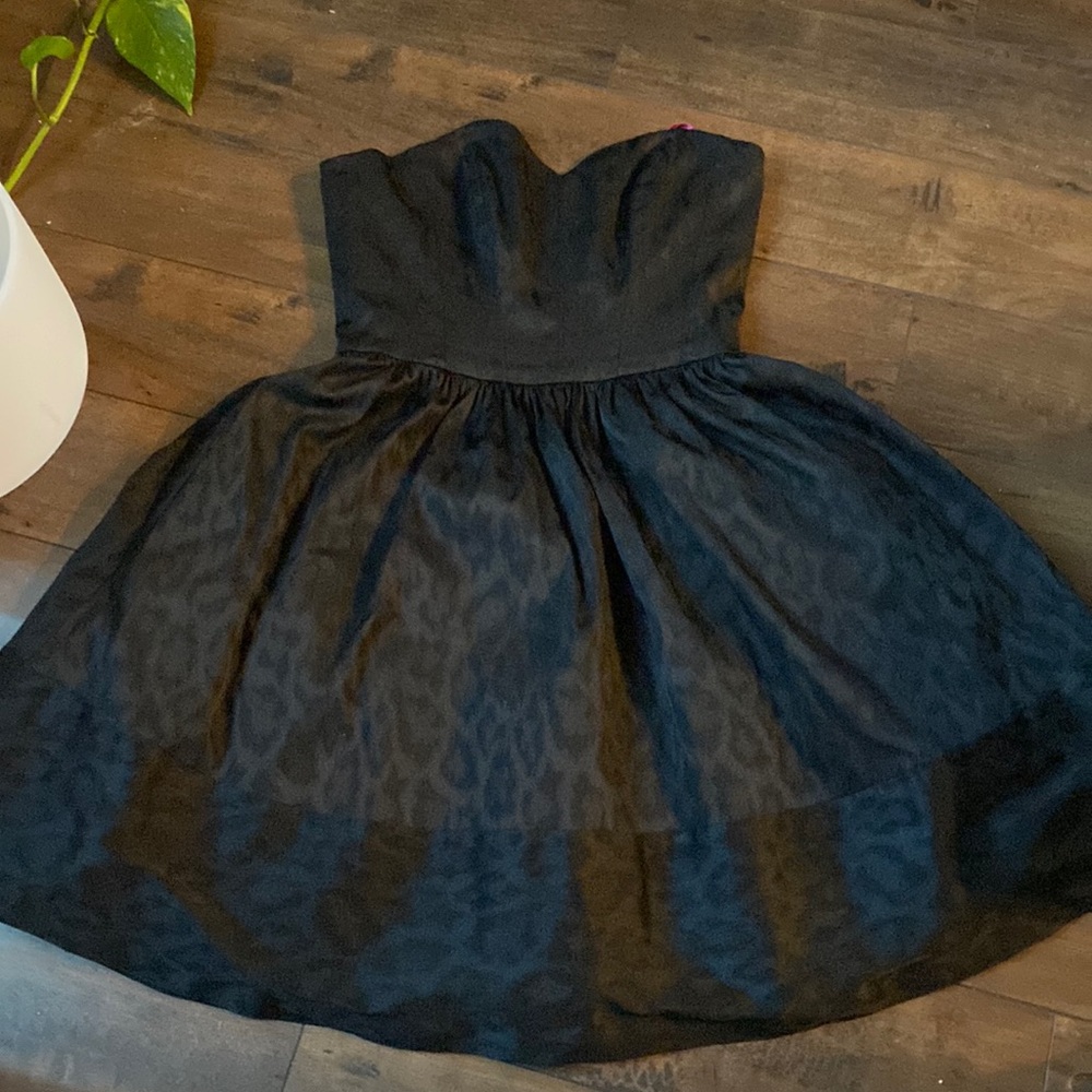 Betsy Johnson Leopard LBD